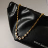 Wholesale Ins Style Geometric Stainless Steel 18K Gold Plated Oshaped Chain Pendant Necklace For Women