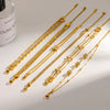Wholesale Ins Style Geometric Stainless Steel 18K Gold Vacuum Plated Women's Bracelet