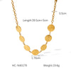 Wholesale Ins Style Geometric Stainless Steel Threaded Hoop Earrings With Electroplating