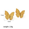 Wholesale Insect Stainless Steel 18K Gold Plated Highend Earrings