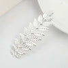 Wholesale Iron Baroque Golden Leaves Electroplated Hair Accessories For Women And Men