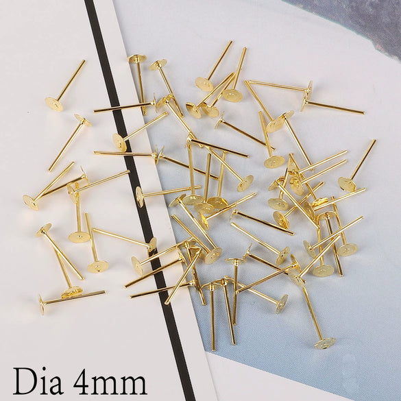 Wholesale Iron Earplugs For Handmade Earrings Jewelry Accessories