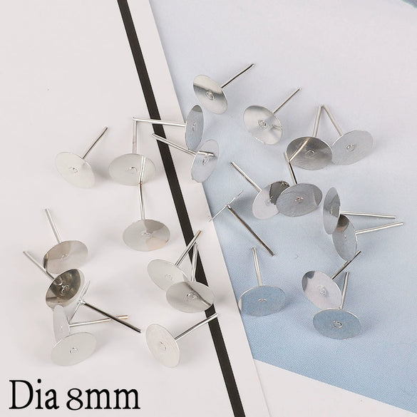 Wholesale Iron Earplugs For Handmade Earrings Jewelry Accessories