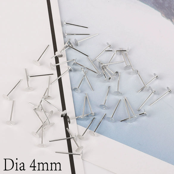 Wholesale Iron Earplugs For Handmade Earrings Jewelry Accessories