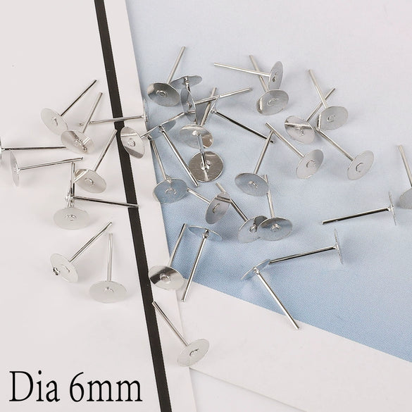 Wholesale Iron Earplugs For Handmade Earrings Jewelry Accessories