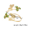 Wholesale Iron Electroplated Irregular Hollow Butterfly Flower Arm Bracelet For Hot Girls