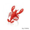 Wholesale Iron Electroplated Lobster Bracelet And Ring Set Niche Animal Style Jewelry Accessories
