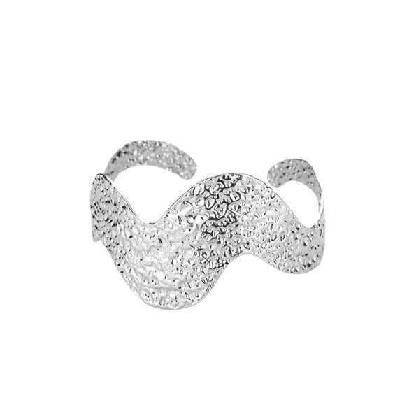Wholesale Iron Exaggerated Geometric Cshaped Electroplated Bracelet For Women