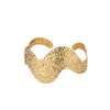 Wholesale Iron Exaggerated Geometric Cshaped Electroplated Bracelet For Women