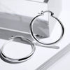 Wholesale Iron Geometric Big Circle Earrings Electroplated Punk Fashion Accessories