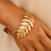 Wholesale Iron Geometric Sshaped Hollow Doublelayer Snakeshaped Opening Adjustable Unisex Bracelet