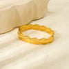 Wholesale Irregular Geometric 18K Gold Plated Stainless Steel Bracelet Jewelry Accessories For Women