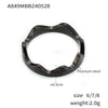 Wholesale Irregular Geometric Zircon Clavicle Necklace Made Of Stainless Steel With Electroplating For Women