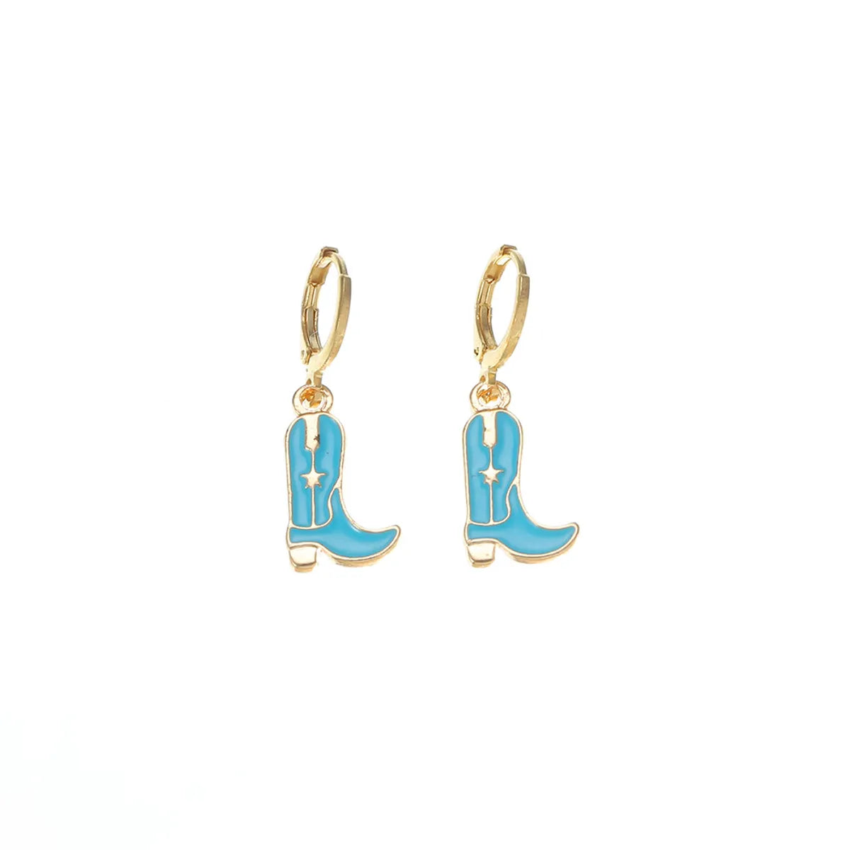 Wholesale Jewelry 1 Pair Fashion Shoe Alloy Drop Earrings