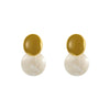 Wholesale Jewelry 1 Pair Lady Geometric Resin Ear Studs