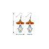 Wholesale Jewelry 1 Pair Novelty Cactus Star Skull Arylic Drop Earrings