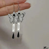 Wholesale Jewelry 1 Pair Retro Bow Knot Alloy Drop Earrings