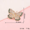 Wholesale Jewelry Accessories Alloy Butterfly Dripping Glue Design