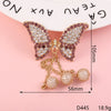 Wholesale Jewelry Accessories Alloy Butterfly Dripping Glue Design