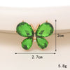 Wholesale Jewelry Accessories Alloy Butterfly Dripping Glue Design