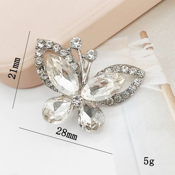 Wholesale Jewelry Accessories Alloy Butterfly Dripping Glue Design