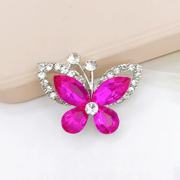 Wholesale Jewelry Accessories Alloy Butterfly Dripping Glue Design