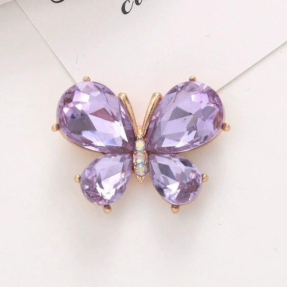 Wholesale Jewelry Accessories Alloy Butterfly Dripping Glue Design