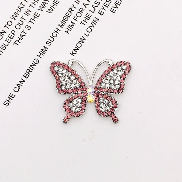 Wholesale Jewelry Accessories Alloy Butterfly Dripping Glue Design