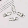 Wholesale Jewelry Accessories Alloy Silver Plated Gold Plated Electroplated U Shaped Minimalist Keychain Pendant