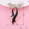 Wholesale Jewelry Accessories Bow Tie Dripping Oil Style