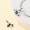 Wholesale Jewelry Accessories Bracelet Silver Plated Fruit Food Style Dripping Oil Gourmet Macaron Chips Chocolate Cake Pendant Charm Beads