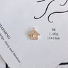 Wholesale Jewelry Accessories Copper And Zircon Inlaid Love Moon Wings Cross Pendant