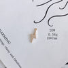 Wholesale Jewelry Accessories Copper And Zircon Inlaid Love Moon Wings Cross Pendant