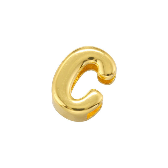 Wholesale Jewelry Accessories Copper Electroplated With English Letter Beads