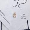 Wholesale Jewelry Accessories Copper Inlaid Zircon Moon Star Leaf Fan Pendant