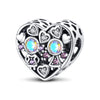 Wholesale Jewelry Accessories Copper Silver Plated Dripping Oil Design Pendant