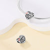 Wholesale Jewelry Accessories Copper Silver Plated Dripping Oil Design Pendant