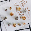 Wholesale Jewelry Accessories Copper With Copper Plating And Gold Beads For Ring Earrings Necklace