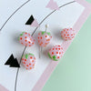 Wholesale Jewelry Accessories Glass Glaze Fruit Shaped Beaded Bracelet Earrings Pendant