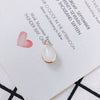 Wholesale Jewelry Accessories Glass Glaze Teardrop Shape Pendant For Bracelet And Necklace