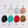 Wholesale Jewelry Accessories Halo Resin Round Earrings With Holes