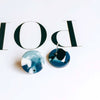 Wholesale Jewelry Accessories Plastic Resin Circle Round Dripping Glue Needle With Hole Pendant Earring Accessories