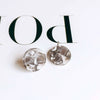 Wholesale Jewelry Accessories Plastic Resin Circle Round Dripping Glue Needle With Hole Pendant Earring Accessories