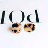 Wholesale Jewelry Accessories Plastic Resin Circle Round Dripping Glue Needle With Hole Pendant Earring Accessories