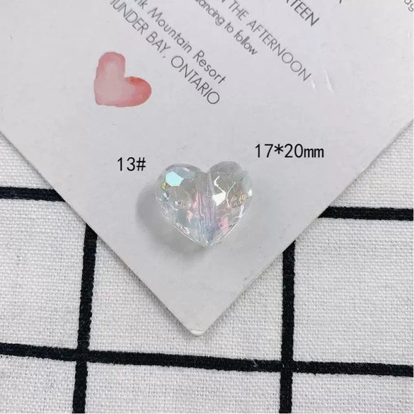 Wholesale Jewelry Accessories Plastic Resin Geometric Round Flower Love Pendant