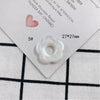 Wholesale Jewelry Accessories Plastic Resin Geometric Round Flower Love Pendant