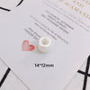 Wholesale Jewelry Accessories Plastic Resin Imitation Pearl Shaped Beads Earrings Hair Accessories With Magic Pearlescent Wrinkle Effect