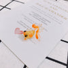 Wholesale Jewelry Accessories Plastic Resin Red Koi Goldfish Pendant Earrings Handmade