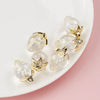 Wholesale Jewelry Accessories Resin Strawberry Inlaid Pearl Pendant Earrings Environmentalfriendly