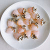 Wholesale Jewelry Accessories Resin Strawberry Inlaid Pearl Pendant Earrings Environmentalfriendly